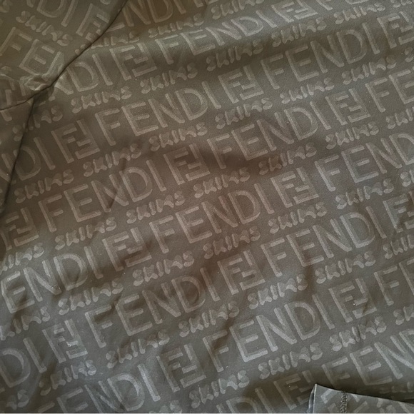 FENDI x SKIMS MOCK NECK LONG SLEEVE BODYSUIT Black SIZE 3X NEW with TAGS - Picture 5 of 7